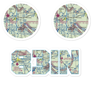 Goodenough Airport (83IN) VFR Sectional Sticker Pack
