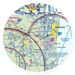 Nassau Airport (83FL) VFR Sectional Sticker (20 mile)