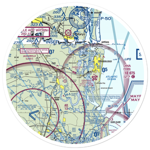 Nassau Airport (83FL) VFR Sectional Sticker (30 mile)