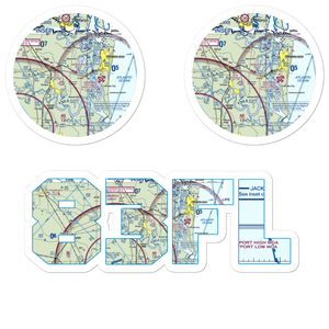 Nassau Airport (83FL) VFR Sectional Sticker Pack