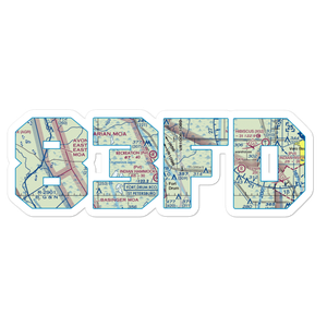 Lake Montaza Airport (83FD) VFR Sectional Sticker
