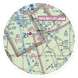 Circle P Ranch Airport (82XS) VFR Sectional Sticker (30 mile)
