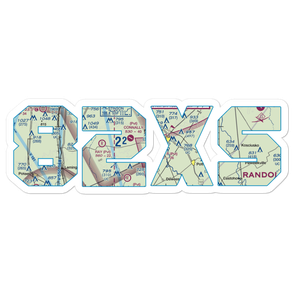 Circle P Ranch Airport (82XS) VFR Sectional Sticker