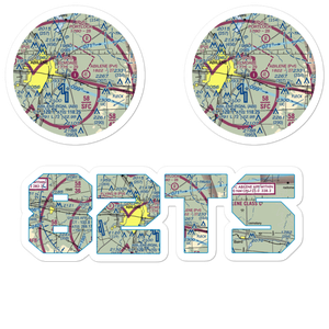Elmdale Airpark (82TS) VFR Sectional Sticker Pack
