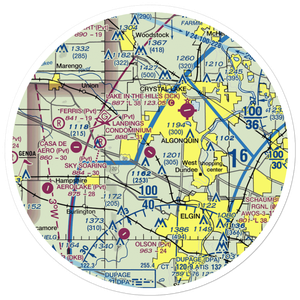 Landings Condominium Airport (82IS) VFR Sectional Sticker (30 mile)