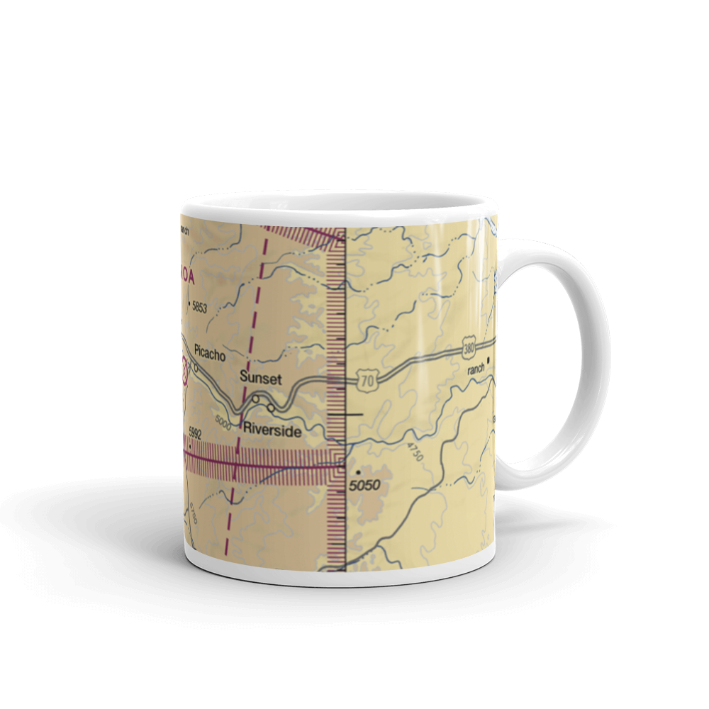 Diamond A Ranch Airport (81NM) VFR Sectional  Mug 