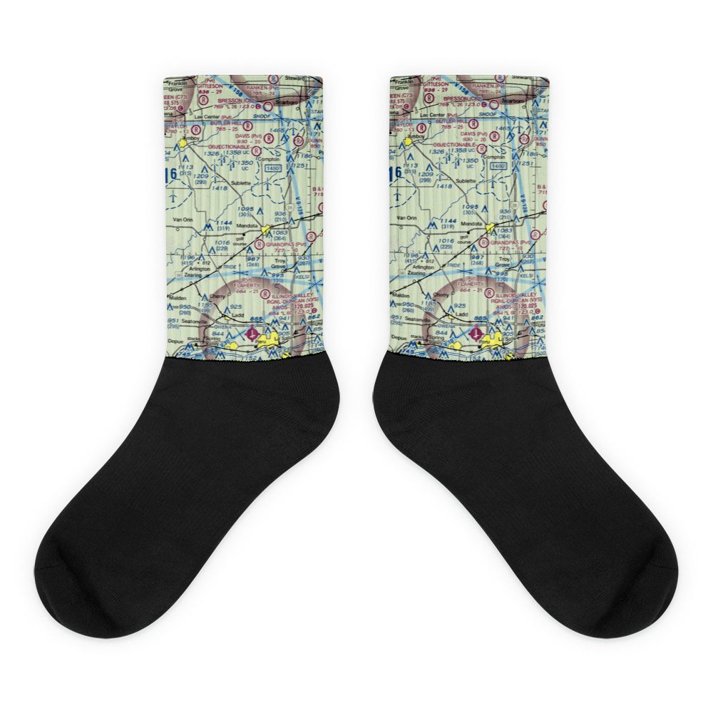 Otterbach Farm Airport (81LL) VFR Sectional Socks 
