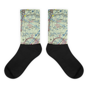 Illinois Valley Parachute Club Airport (81IL) VFR Sectional Socks