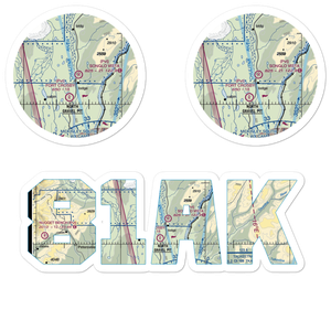 Mc Kinley Country Airport (81AK) VFR Sectional Sticker Pack