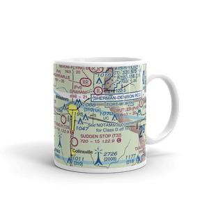 Three Acres Airport (80XS) VFR Sectional  Mug