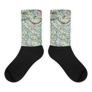 Holly Springs Airport (80VA) VFR Sectional Socks