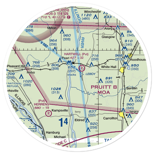 Martin Airport (80IS) VFR Sectional Sticker (30 mile)