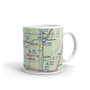 Martin Airport (80IS) VFR Sectional  Mug
