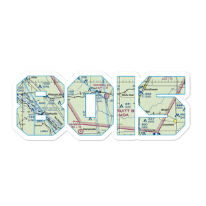Martin Airport (80IS) VFR Sectional Sticker