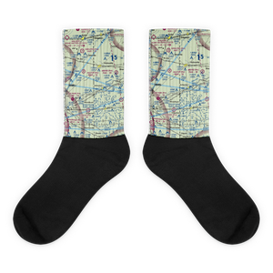 Gustin's /Private/ Airport (80IN) VFR Sectional Socks