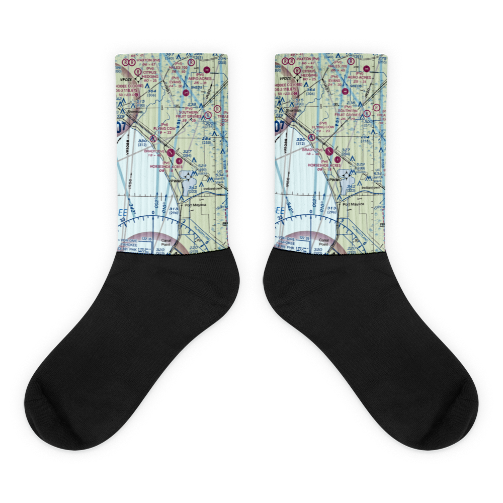 Brady Ranch Airport (80FD) VFR Sectional Socks 