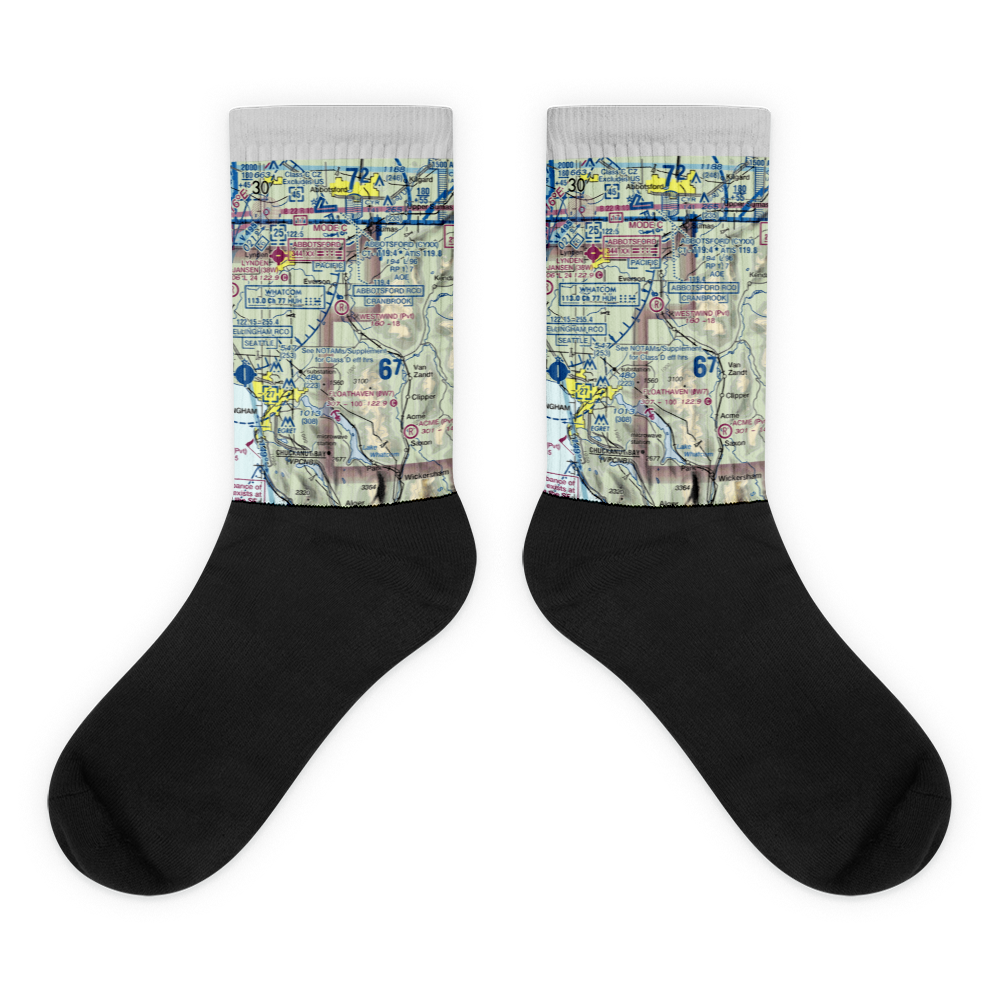 West Wind Airport (7WA3) VFR Sectional Socks 