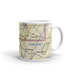 Hannah Field (7VA9) VFR Sectional  Mug