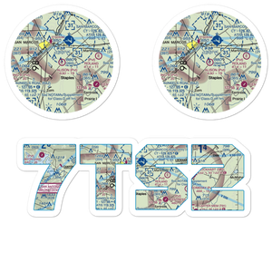 Alison Air Park (7TS2) VFR Sectional Sticker Pack