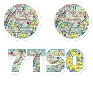 Fairview Airport (7TS0) VFR Sectional Sticker Pack
