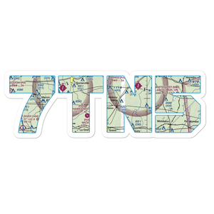 Flying D Airport (7TN5) VFR Sectional Sticker