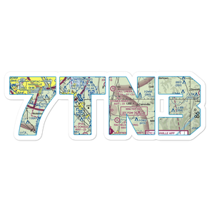 Stones River Airport (7TN3) VFR Sectional Sticker