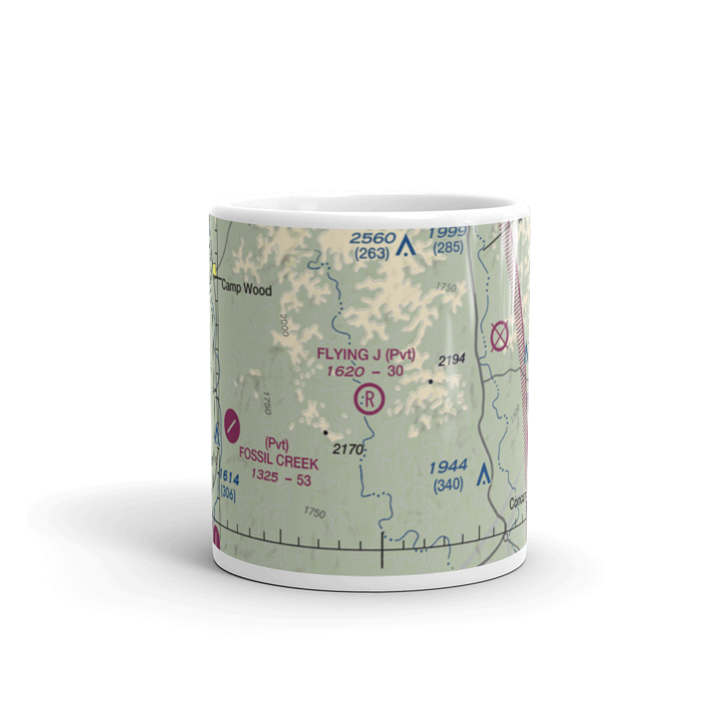 Flying J Ranch Airport (7TE4) VFR Sectional  Mug 