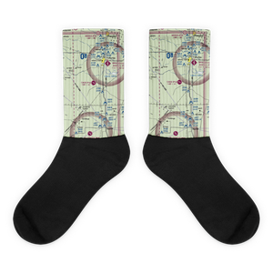 Cage Ranch Airport (7TE2) VFR Sectional Socks