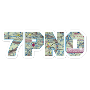 Tidmore Airport (7PN0) VFR Sectional Sticker