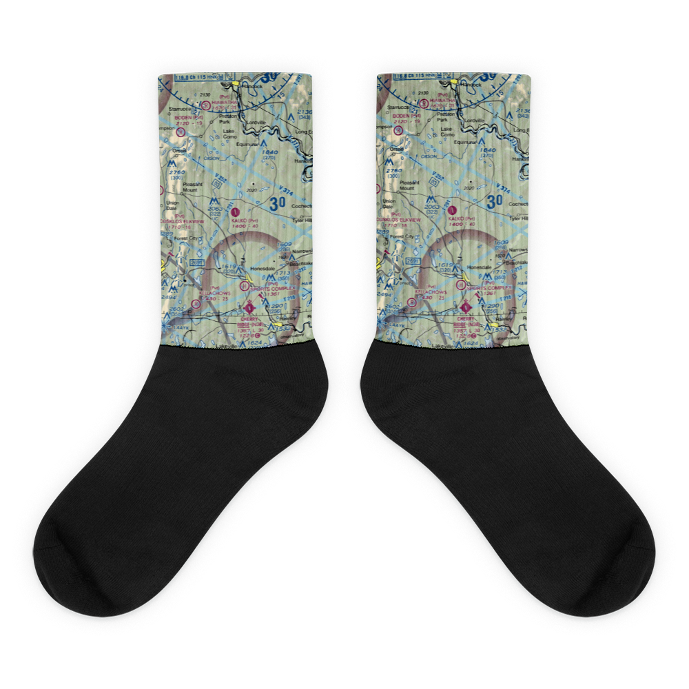 Charles G. Kalko Airport (7PA3) VFR Sectional Socks 