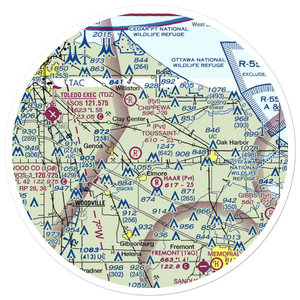 Bea-D Airport (7OI5) VFR Sectional Sticker (30 mile)