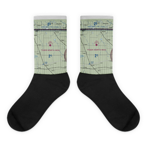 Forest Airport (7ND8) VFR Sectional Socks