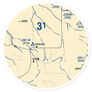Haugen's Airport (7ND7) VFR Sectional Sticker (20 mile)