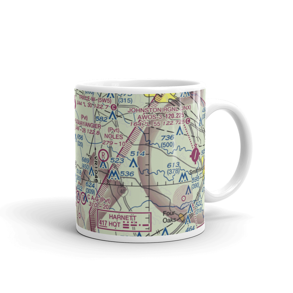 Fish Airpark (7NC8) VFR Sectional  Mug 
