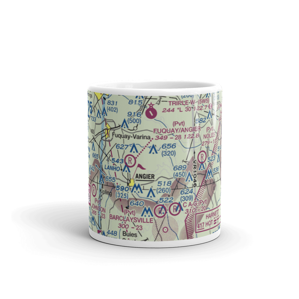 Fish Airpark (7NC8) VFR Sectional  Mug 