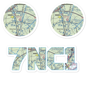 Stag Air Park (7NC1) VFR Sectional Sticker Pack