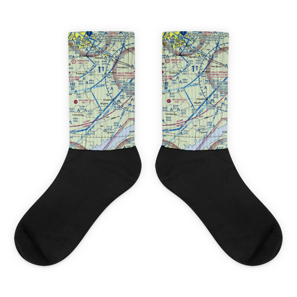 Maidment Field (7MS3) VFR Sectional Socks 
