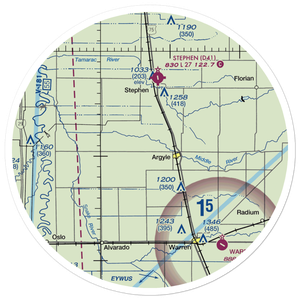 Johnson Airport (7MN6) VFR Sectional Sticker (30 mile)