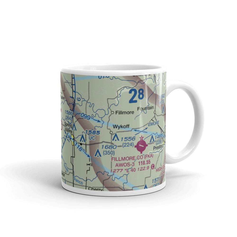 Caldbeck Field (7MN3) VFR Sectional  Mug 
