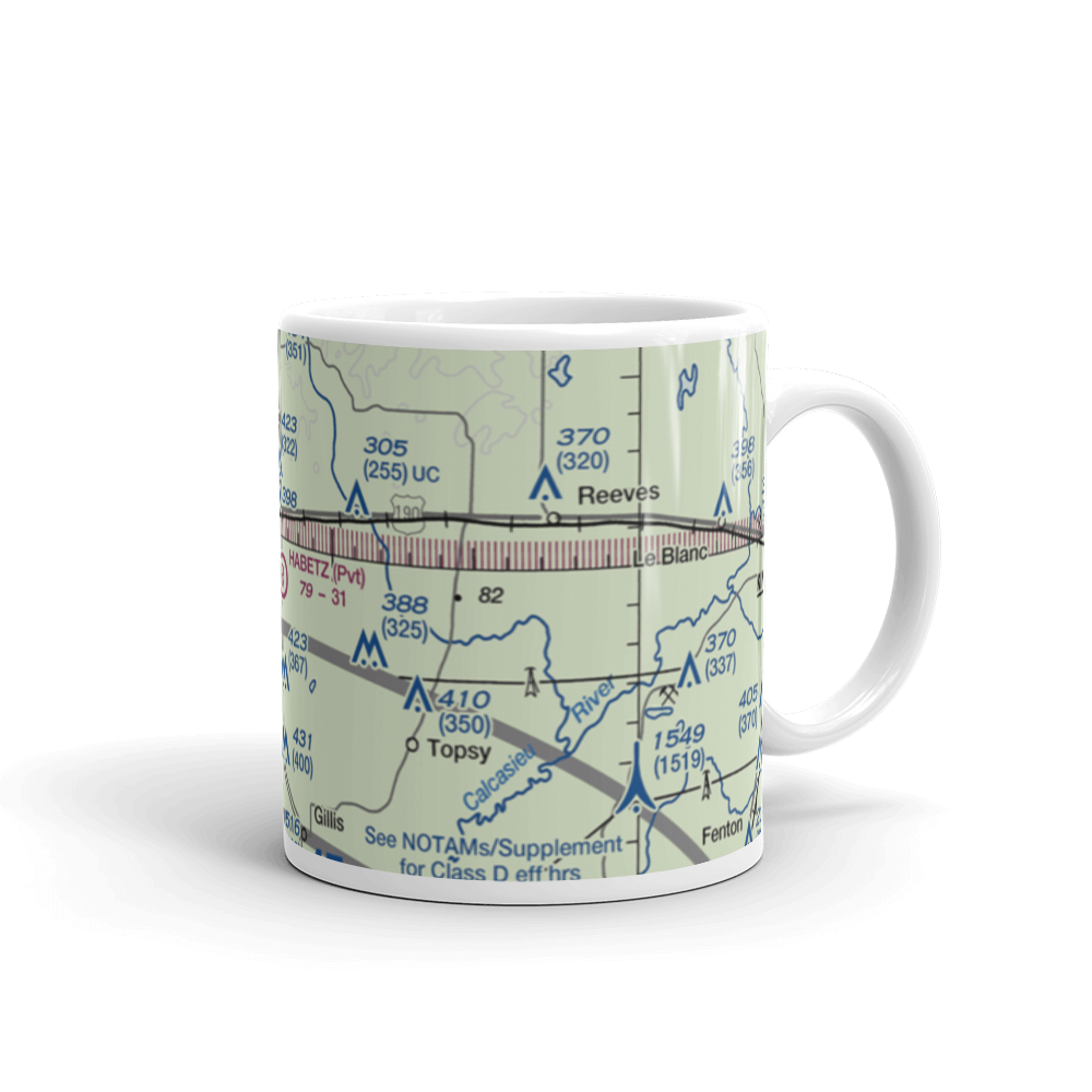 Habetz Airport (7LA3) VFR Sectional  Mug 