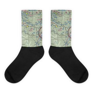 Bent Nail Ranch Airport (7KS4) VFR Sectional Socks