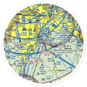 King Airport (7IS9) VFR Sectional Sticker (30 mile)