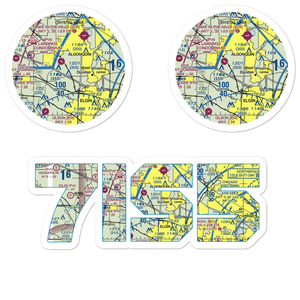 Koppie Airport (7IS5) VFR Sectional Sticker Pack