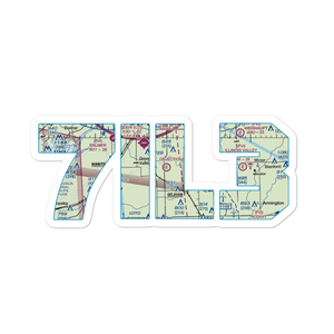 Lutz Restricted Landing Area (7IL3) VFR Sectional Sticker