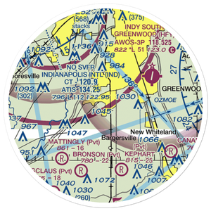 Thorn Field (7II9) VFR Sectional Sticker (20 mile)