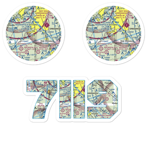 Thorn Field (7II9) VFR Sectional Sticker Pack