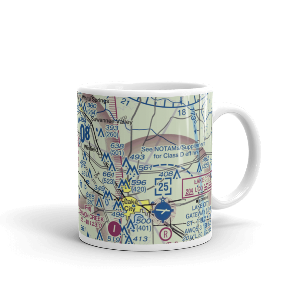 Wellborn STOLport (7FL2) VFR Sectional  Mug 