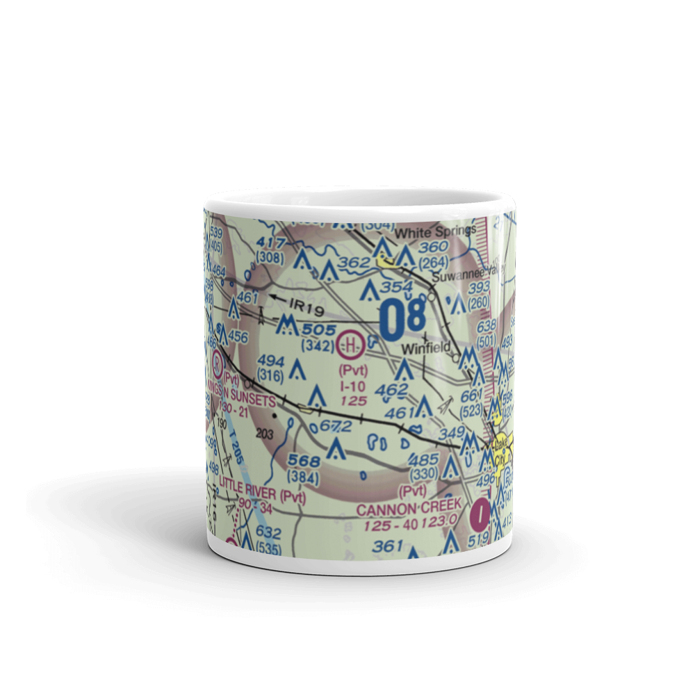 Wellborn STOLport (7FL2) VFR Sectional  Mug 