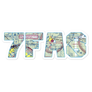 Berry Grove Airport (7FA8) VFR Sectional Sticker