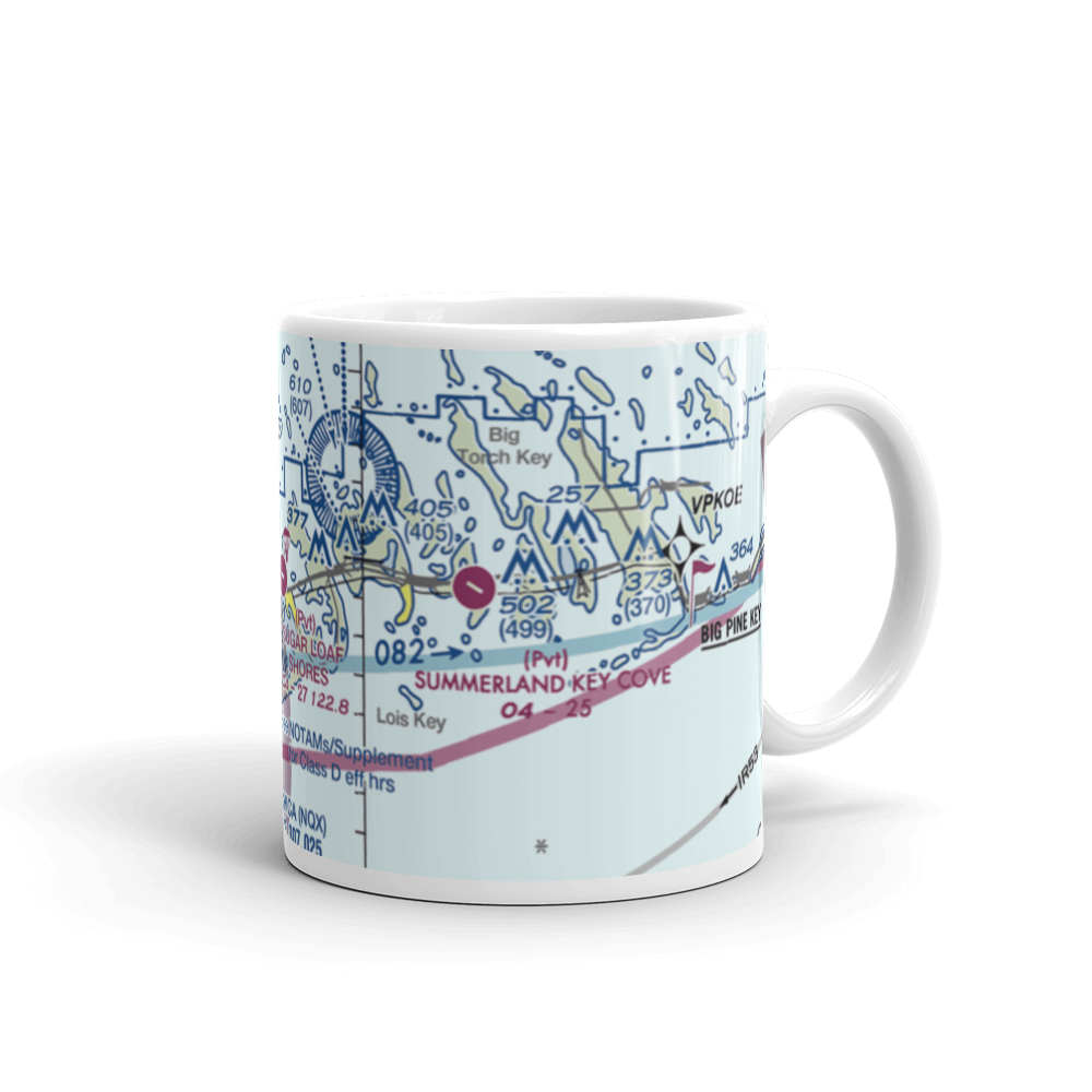 Sugar Loaf Shores Airport (7FA1) VFR Sectional  Mug 